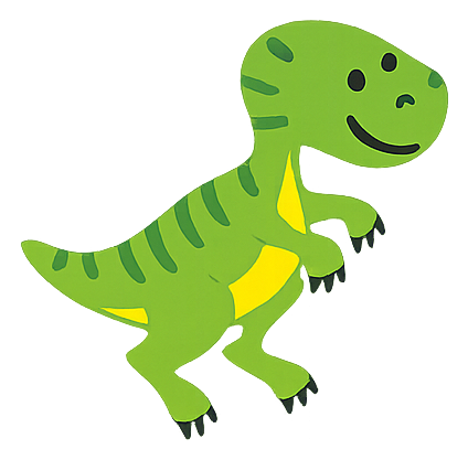 Zelený tyranosaurus